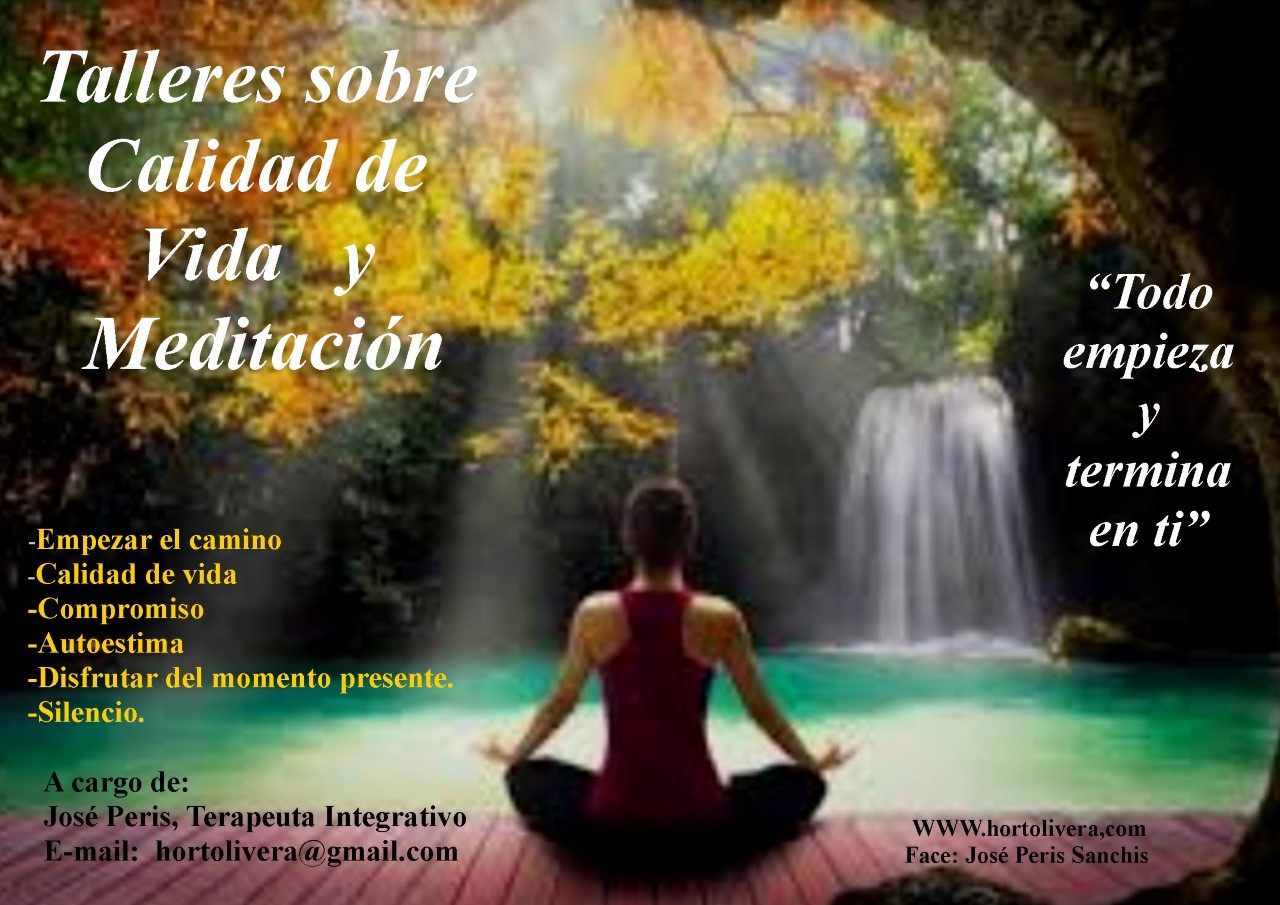 talleres sobre calidad de vida y meditación